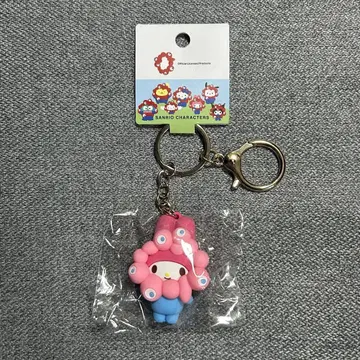 새상품 산리오 밉밉 나리키리 키링 마이멜로디 만박
