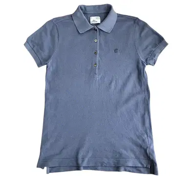 라코스테 LACOSTE 반팔 피케 셔츠 40 여성용 더스티 컬러