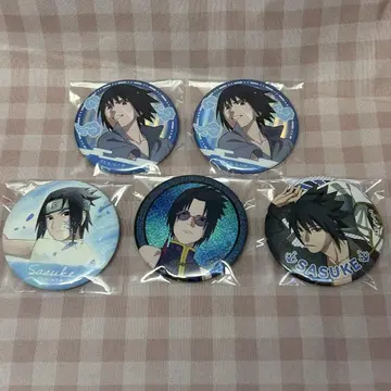 NARUTO 사스케 캔뱃지 5종 세트