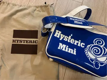 Hysteric Mini 파랑 미니 에나멜 백, 복조리 포함