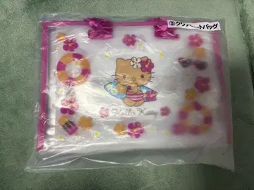 헬로키티 당첨 복권 클리어 토트백