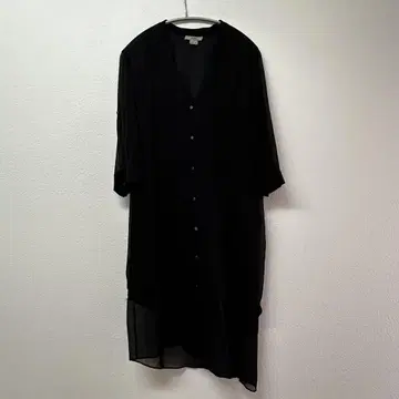Helmut Lang 헬무트 랭 실크 시어 원피스