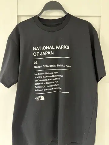 THENORTHFACE Nationalparks of Japan 티셔츠