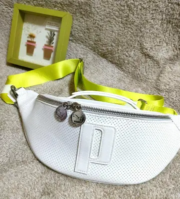 PUMA/푸마 센스 BUM BAG 화이트 바디 백 미사용
