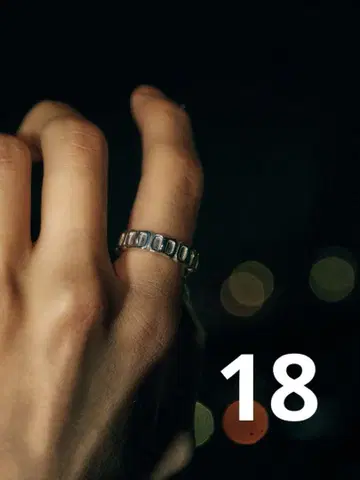 Llife BOTTON BAND RING 18호