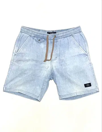 BANKS JOURNAL 데님 숏 팬츠 원단 얇은