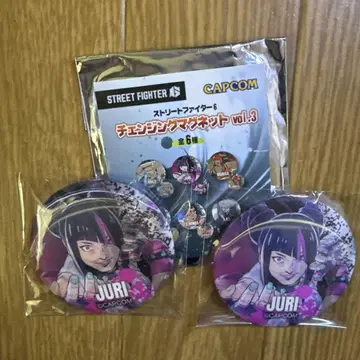 스트리트 파이터 6 JURI 체인지 마스코트 2개 세트