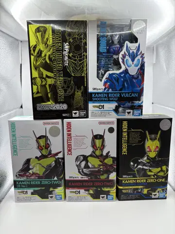 s.h.figuarts 피규아트 가면라이더 제로원 세트 5개