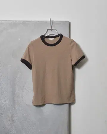 todayful Compact Ringer Tee 베이지