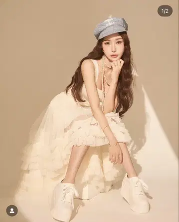 화이트 통굽 스니커즈 +10cm