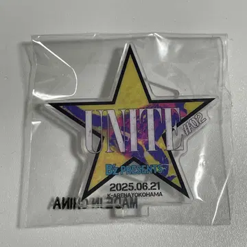 B'z UNITE 2 가챠가챠 6/21 한정판 아크릴 스탠드 예몬