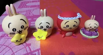 치이카와 (먼작귀) 피규어 마스코트 토끼 4개 세트