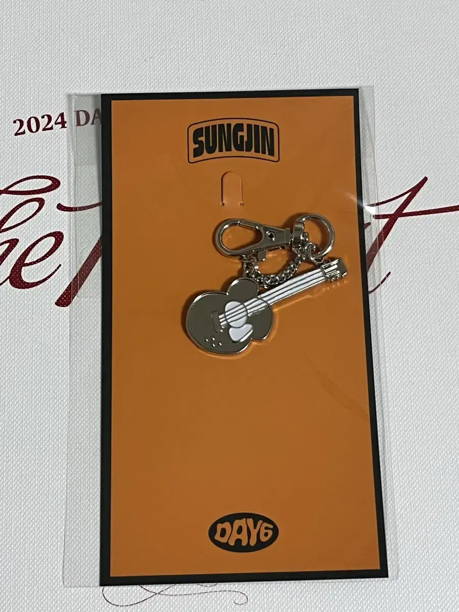 (Sealed) DAY6 Pop-Up Instrument Keyring Sungjin