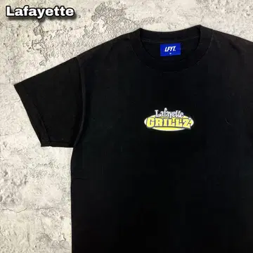Lafayette 라파예트 그릴즈 티셔츠 구제 의류 로고 블랙 M