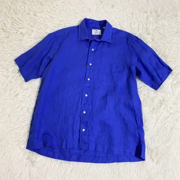 새상품급 CHOYA URBAN STYLE 린넨 셔츠 반팔 M 남성용