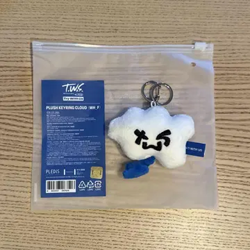 TWS 키링 구모 PLUSH KEYRING CLOUD 구름 시뉴