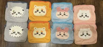 치이카와 모코모코 파우치 2 치이카와 라코 시사 헌책방 4종류 2세트