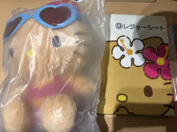 복권 일광화상 키티 헬로키티 봉제 인형 레저 시트