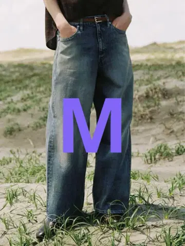 리드앤엠 SEMI WIDE 헤리티지 데님 팬츠 M