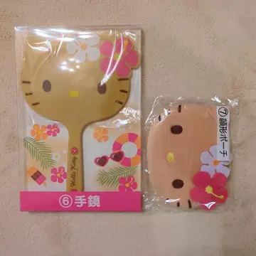 산리오 복권 헬로키티 손거울 파우치 묶음 판매