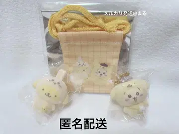 치이카와 산리오 플로키 마스코트 미니 복조리 토끼 폼폼푸딩