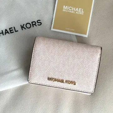 새상품 마이클코어스 MICHEAL KORS 지갑 시그니처 핑크