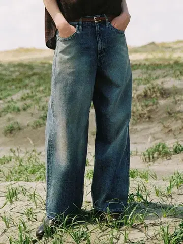 SEMI WIDE 헤리티지 데님 팬츠 LIDNM