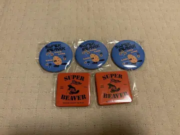 [낱개 판매 가능] 슈퍼 비버 가챠가챠 캔뱃지