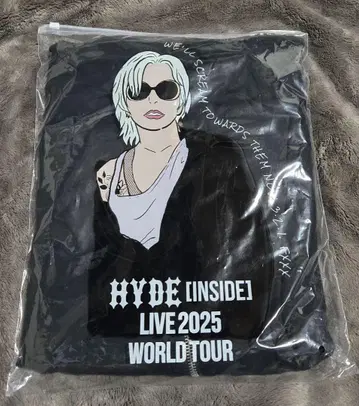 HYDE [INSIDE]LIVE 2025 HOODIE 후드티 L 사이즈