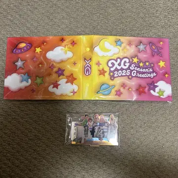 XG 2025 시즌 그리팅 피규어 포함