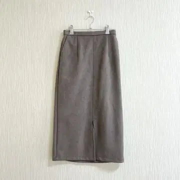 새상품급 드로와트 로트레아몽 여성용 롱 스커트 타이트 무지