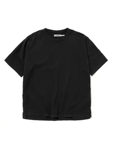 클러크 S/S 티셔츠 코튼 제리 오버다이드