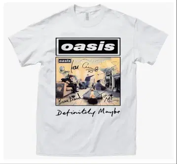 미사용 새상품 오아시스 Oasis 티셔츠/화이트