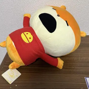 니시무라 유우지 메차데카 봉제 인형 토끼의 집 위에서 낮잠을 자는 쥐