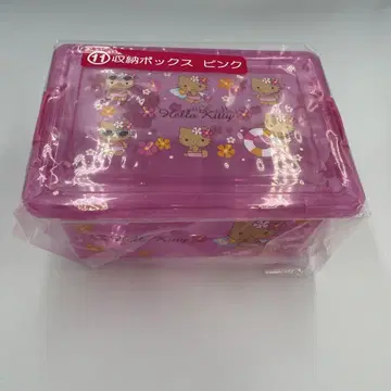 헬로키티 당첨 복권 수납 박스 핑크