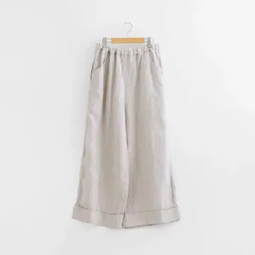 Atelier d'antan 린넨 와이드 팬츠 Faurie