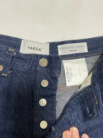 YAECA 야에카 데님 28인치 인디고 11-13ww