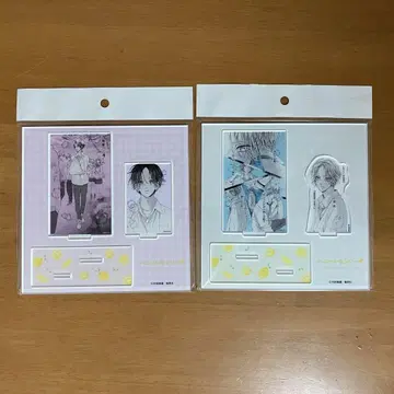 허니 레몬 소다 복권 메이트 아크릴 스탠드 미우라 카이 2종 세트