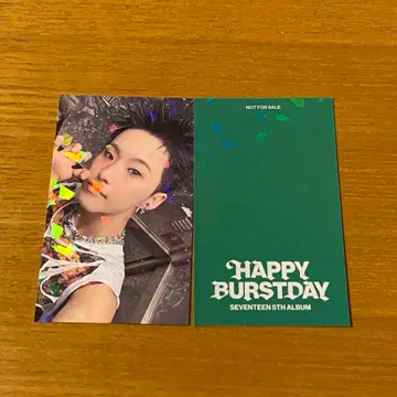 세븐틴 해피 버스트데이 유니버셜 라키드로 호시