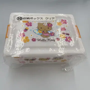 헬로키티 당첨 복권 수납 박스 클리어