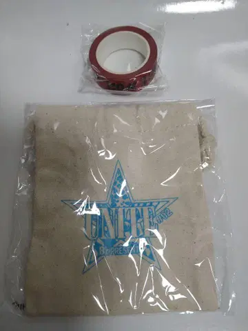 B'z UNITE#02 미니 복조리와 마스킹 테이프