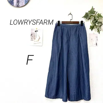 9323 LOWRYSFARM 로리즈팜 데님 와이드 팬츠 F