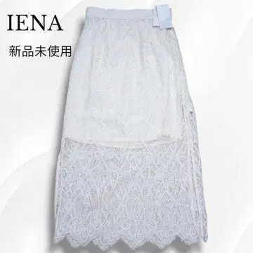 2023SS 미사용 새상품 택 포함 IENA 이에나 러셀 레이스 스커트