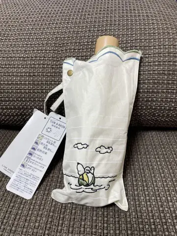 스누피 PEANUTS 접이식 우산 화이트 우천 겸용