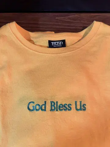 후지이 카제 God Bless Us 티셔츠 L 사이즈