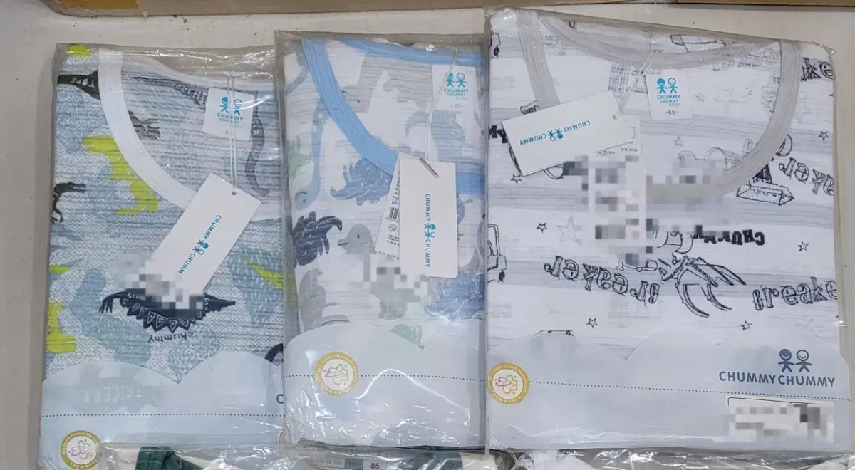 Cheomi Cheomi Boy's 3/4 Length Underwear No. 85, 3 sets total, new product
