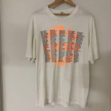 빈티지 hanes heavyweight 92년산 티셔츠
