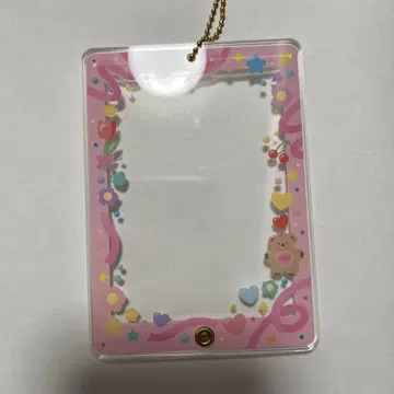 후쿠야 온라인 팝 컬러 포토 카드 아크릴 프레임 핑크
