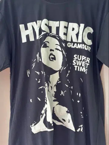 HYSTERIC 히스테릭 그래픽 티셔츠 L