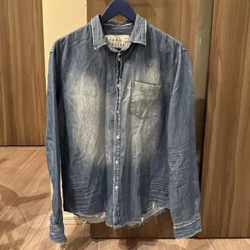 Frank&Eileen 데님 셔츠 긴팔 얇은 소재